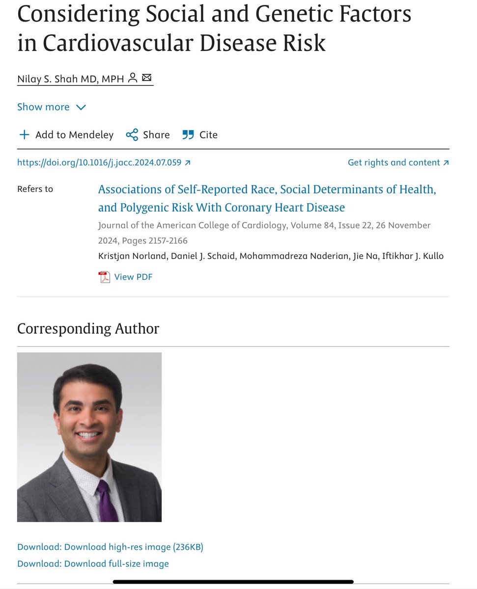 SDOH and PRS were independently associated with CHD

Including both PRS and SDOH in CHD risk models could improve their accuracy

Accompanying editorial by Dr. Nilay Shah here

tinyurl.com/2rvmrnxe