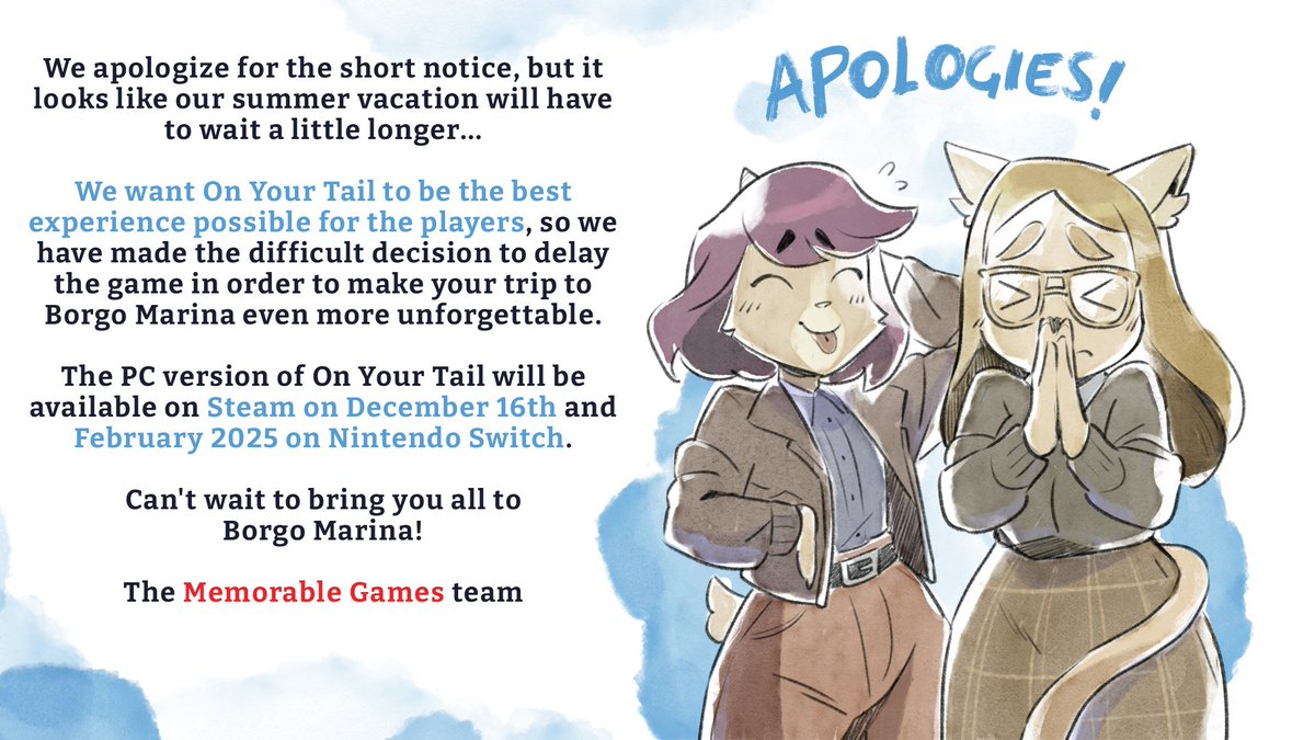 On Your Tail tweet media