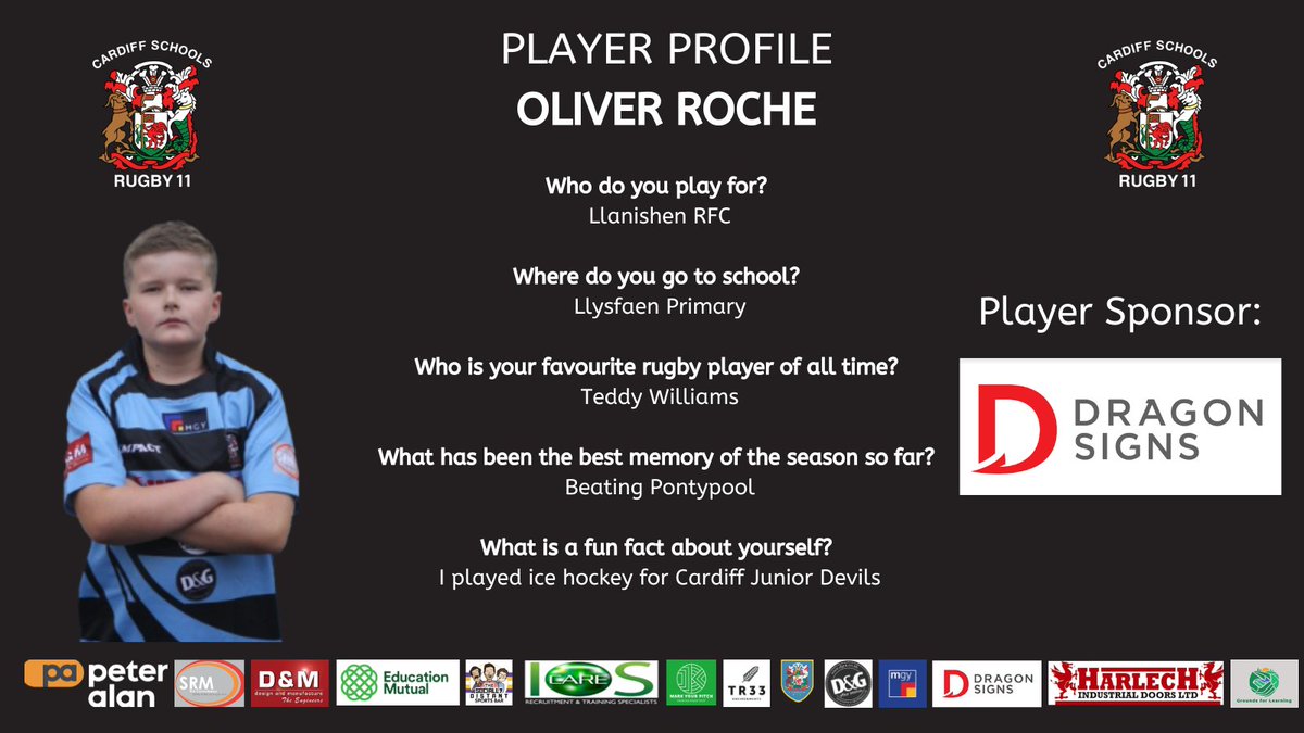Oliver Roche⚫️🔵 
#TheCardiffWay #OneSquad