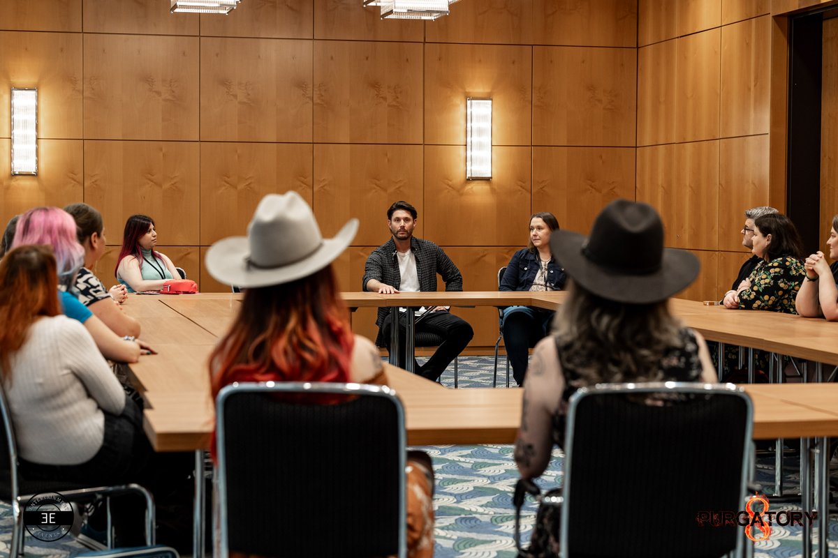 Entertainment Events (@ent_event) on Twitter photo Sunday M&G with <a href="/JensenAckles/">Jensen Ackles</a> at Purgatory 8, May 2024.
🔥 Purgatory 9 | May 31-June 1, 2025 | purgatory-con.de
🎃 Purgatory Halloween 2 | Oct 25-26, 2025 | Maritim Hotel Dusseldorf, Germany
#purgatorycon #purcon #purcon8 #purgatory8 #spn #spnfamily #jensenackels Sunday M&G with <a href="/JensenAckles/">Jensen Ackles</a> at Purgatory 8, May 2024.
🔥 Purgatory 9 | May 31-June 1, 2025 | purgatory-con.de
🎃 Purgatory Halloween 2 | Oct 25-26, 2025 | Maritim Hotel Dusseldorf, Germany
#purgatorycon #purcon #purcon8 #purgatory8 #spn #spnfamily #jensenackels