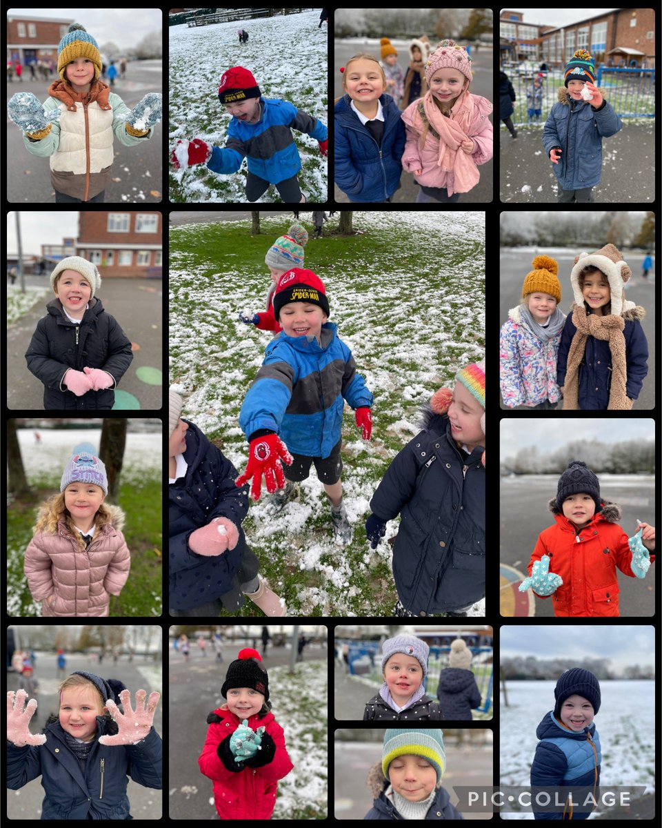 Reception loved the snow, today! We wrapped up warm and had lots of fun outside, making snowmen and throwing snow balls! ❄️⛄️ <a href="/BarntonMrsF/">Mrs Fisher</a> <a href="/BarntonMissR/">Miss Rutter</a>
