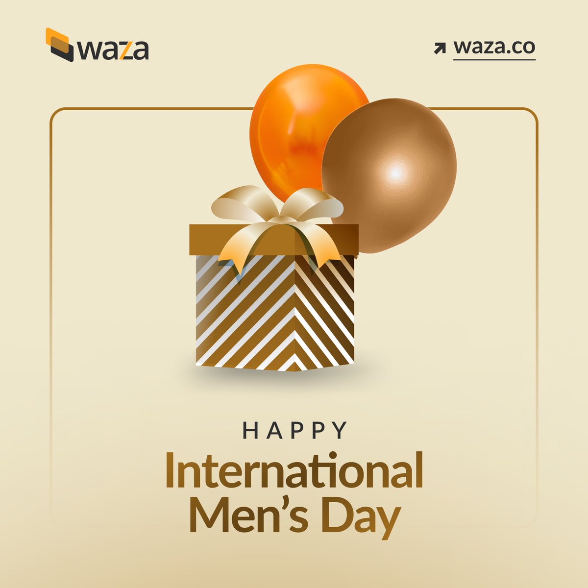 waza_hq's tweet image. Happy #InternationalMensDay! 

At Waza, we’re celebrating the contributions and achievements of all the incredible men who are part of our journey. Here’s to the leaders, innovators, and collaborators who drive us forward. 

#Waza #MenInTech #Fintech