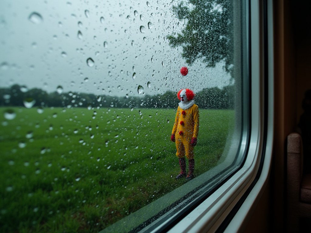 binarybacon's tweet image. Clown spotting. #Grok2images  #Grok2