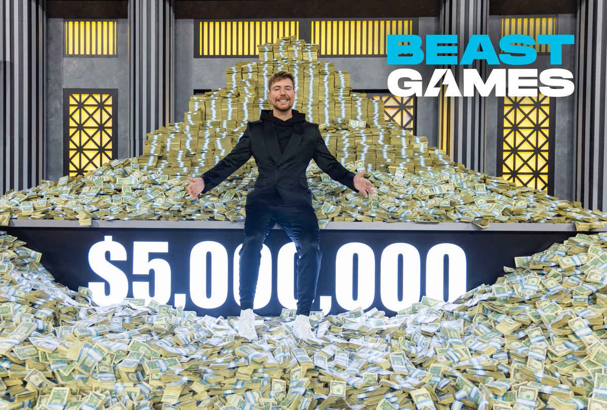 PrimeVideoIN's tweet image. 1000 contestants. $5 million dollars. 1 winner. 

#BeastGamesOnPrime, December 19