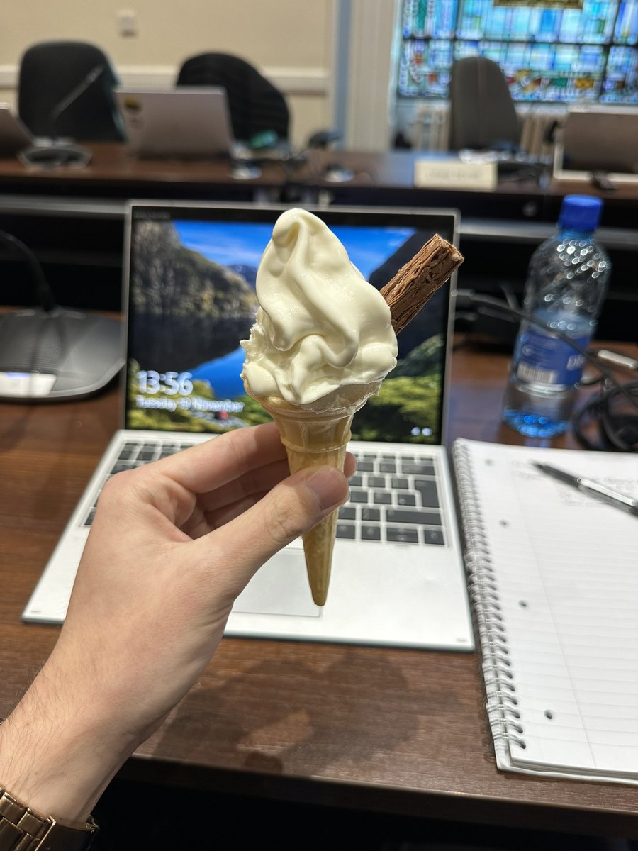 Cllr Lloyd Melville (@lloydamelville) on Twitter photo 🍦 Not every day you get given a 99 at Committee!
Huge thanks to the pupils from <a href="/seaview_ps/">Seaview PS</a> for their wonderful presentation today about their STEM partnerships - and thanks for the ice cream! 🍦 Not every day you get given a 99 at Committee!
Huge thanks to the pupils from <a href="/seaview_ps/">Seaview PS</a> for their wonderful presentation today about their STEM partnerships - and thanks for the ice cream!