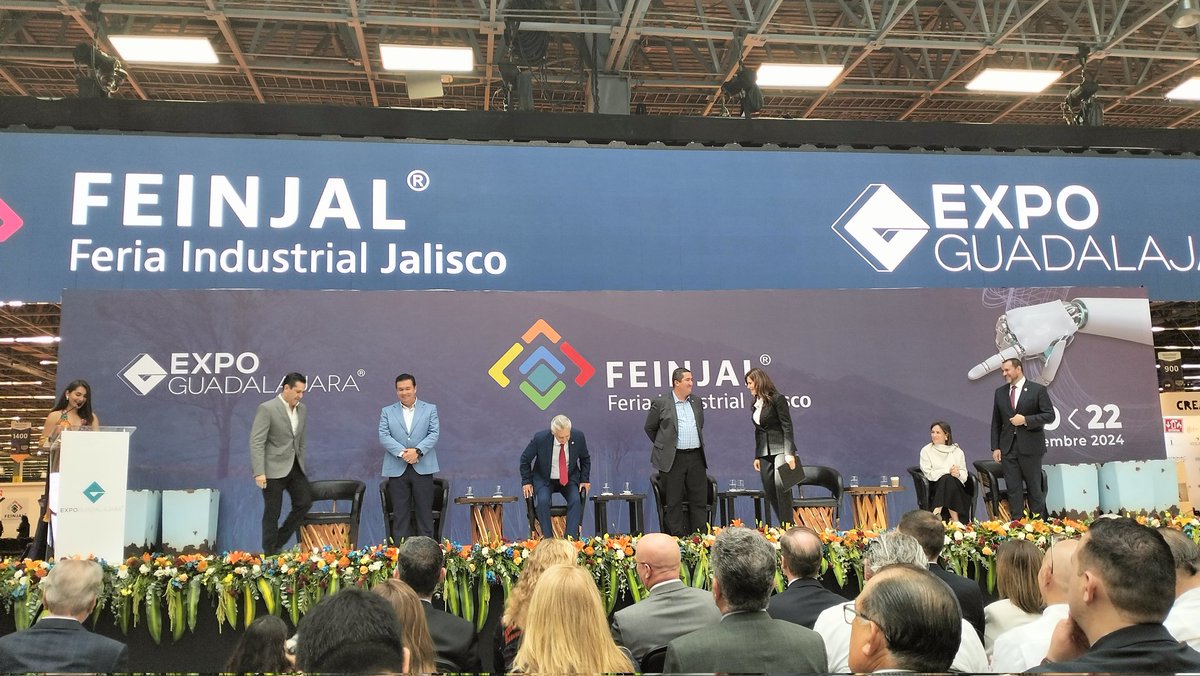FactorMeetings's tweet photo. "De cada peso que se invierte en un evento como #FEINJAL en @ExpoGuadalajara se generan 9 pesos más. Por eso es importante realizar eventos como está feria", Verónica Delgadillo, Presidenta Municipal de Guadalajara. https://t.co/ji9UXrHS2d