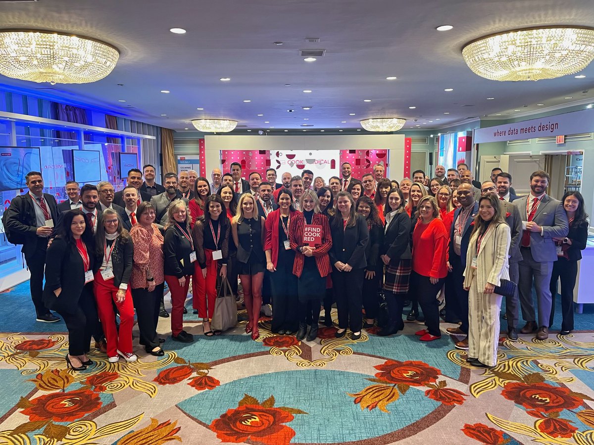 cookvascular's tweet photo. 🔴 Live from @VEITHsymposium! Join us anytime this week! Swing by our pavilion (on the 3rd floor) for engaging discussions, coffee, a close-up look at our handmade station, a chance to try out our simulators, and much more! Can't wait to see you there! 🔴

#VEITH2024 #FindCookRed https://t.co/q6RHMwbYIm