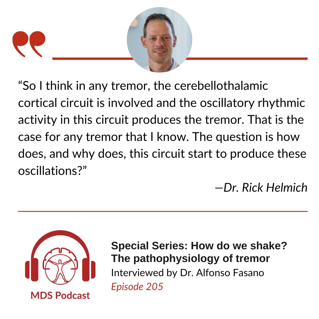 MDS (@movedisorder) on Twitter photo How do we shake? Dr. Rick Helmich shares his expertise on the pathophysiology of tremor and how functional MRI can help understand the circuits of different tremor disorders. <a href="/DrAlfonsoFasano/">Alfonso Fasano</a> loom.ly/rV_N0Gw How do we shake? Dr. Rick Helmich shares his expertise on the pathophysiology of tremor and how functional MRI can help understand the circuits of different tremor disorders. <a href="/DrAlfonsoFasano/">Alfonso Fasano</a> loom.ly/rV_N0Gw