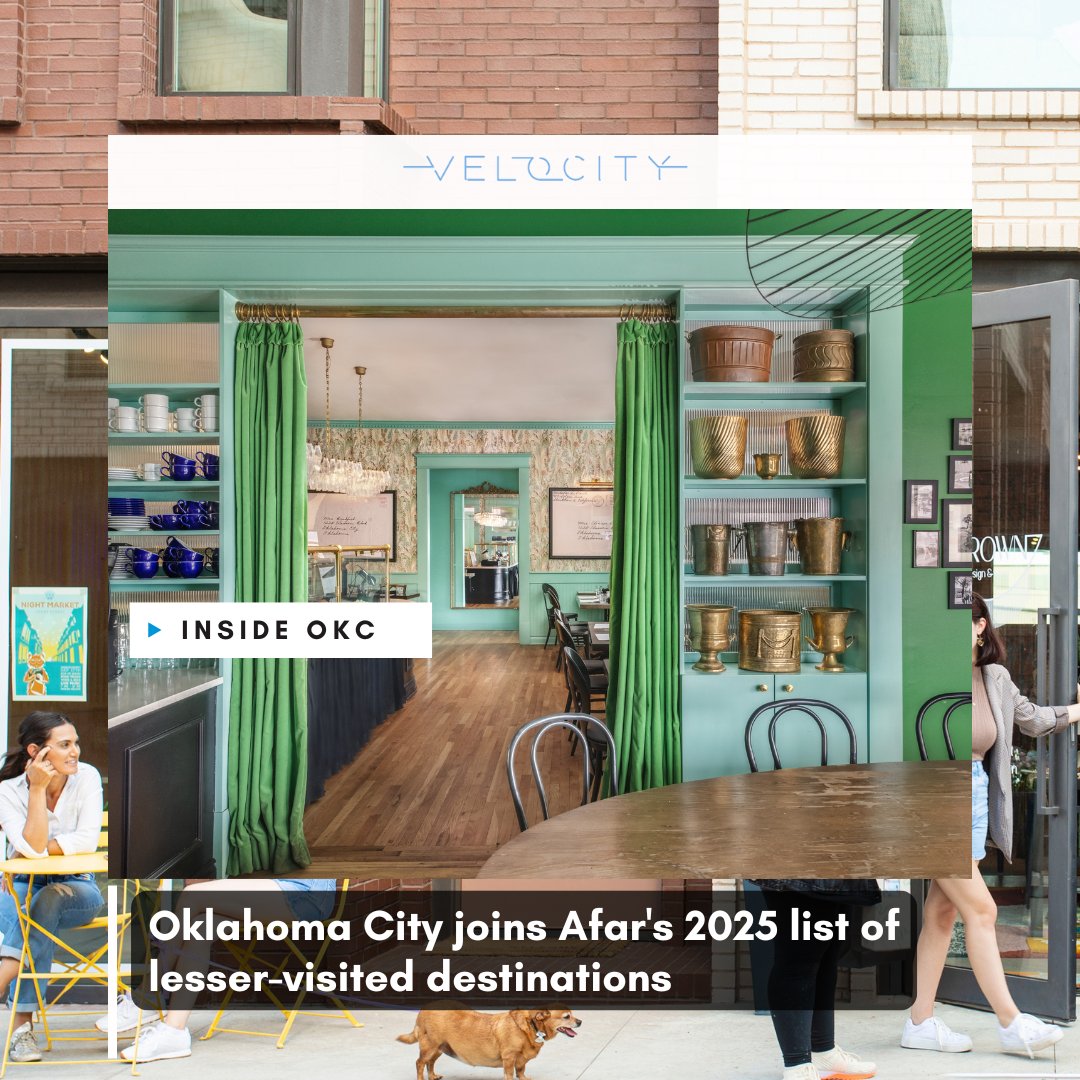 Oklahoma City is on the map! Recognized in Afar’s 2025 'Where to Go' list, OKC is emerging as a dynamic hub for business, culture, and creativity. From a booming film industry to award-winning dining, this is a city on the rise. 

Let’s continue building on our momentum as a