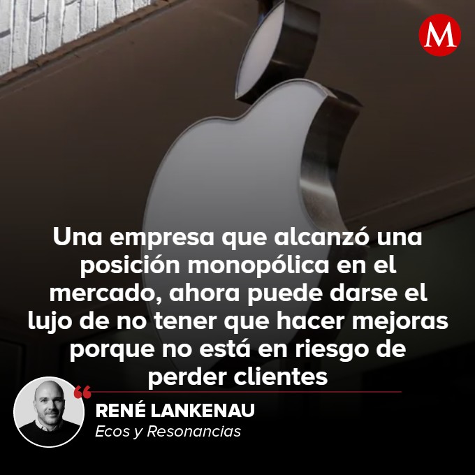 Milenio (@milenio) on Twitter photo #EcosYResonancias | "Como usuarios, parece que tendremos que aguantarnos estas ligeras molestias. ¿Tenemos alternativas? No sé. No creo. O bueno, no en el corto plazo"
🖋️ Opina <a href="/renelankenau/">Rene Lankenau</a>
mile.io/4fqk4Gl #EcosYResonancias | "Como usuarios, parece que tendremos que aguantarnos estas ligeras molestias. ¿Tenemos alternativas? No sé. No creo. O bueno, no en el corto plazo"
🖋️ Opina <a href="/renelankenau/">Rene Lankenau</a>
mile.io/4fqk4Gl