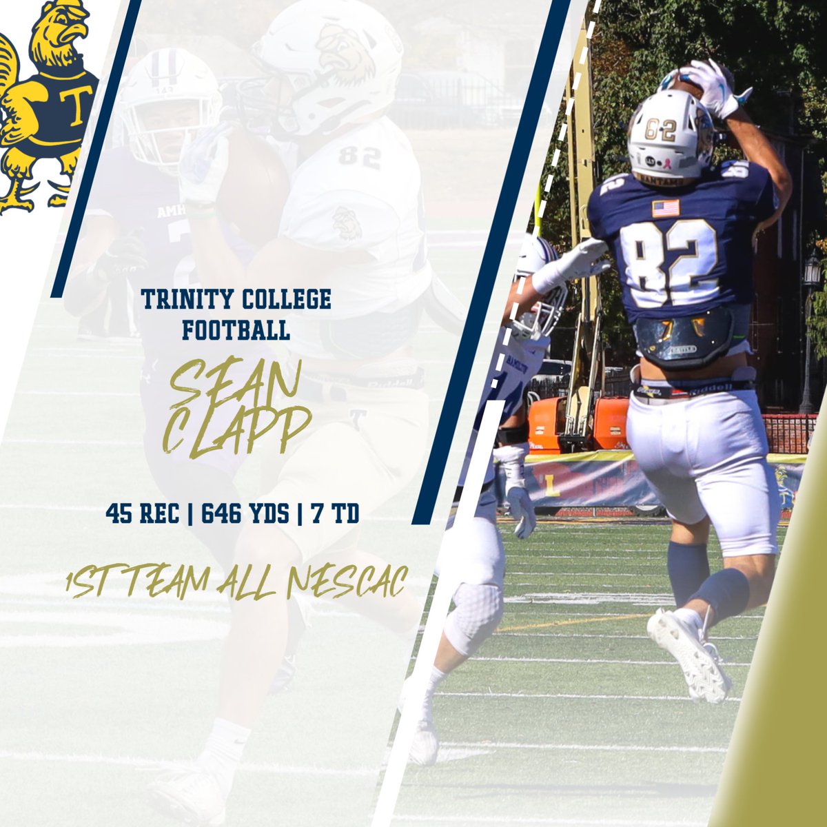 Trinity College Football tweet media