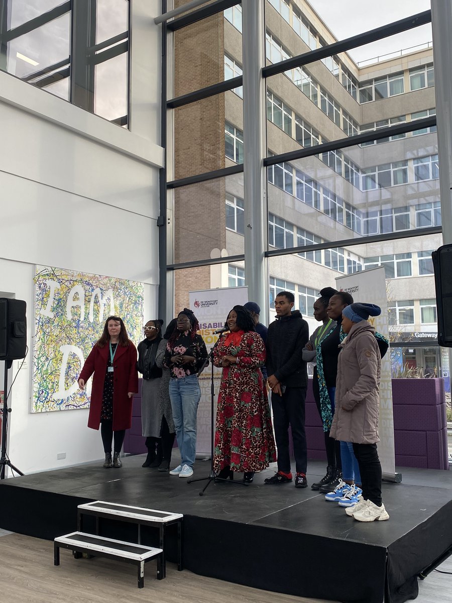 dmuleicester's tweet image. Yesterday we celebrated the launch of Disability History Month at DMU.

Throughout the month we'll be reflecting and raising awareness about disabled people's fight for equality with a range of events.

Find out more about what’s going on 👇
ow.ly/1oWb50Uacry