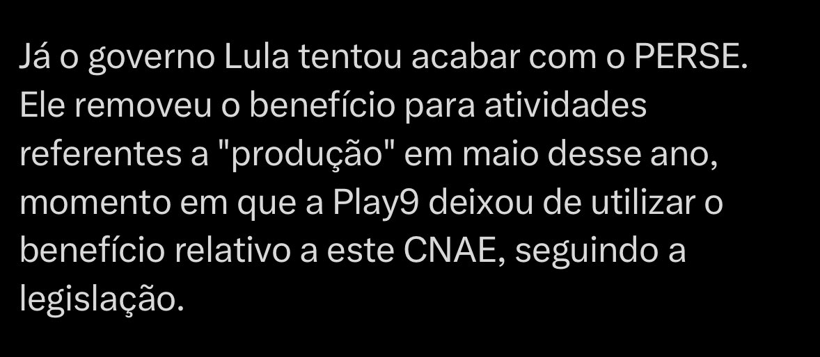 DuquesaDetax's tweet photo. Felipe Neto disse que a Play9 deixou de usar o benefício quando o presidente removeu o beneficio.
Engraçado.
Pq a empresa tentou um mandado de segurança pra continuar usando. “Pena”que deu errado. https://t.co/WYcWUxrEBm