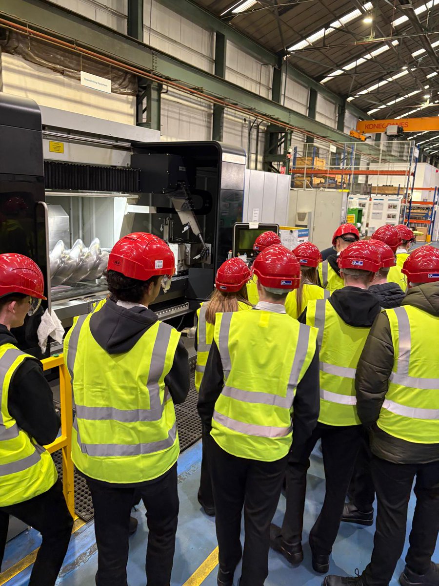 Today, our Design and Manufacture H &amp; AH pupils went along to Howdens Engineering! 🛠 They had a busy day with a tour around the factory, seeing manufacturing processes in action, an insight into STEM careers, and much more!! Pupils gearing up for their future! <a href="/HermitageAcad/">Hermitage Academy</a>