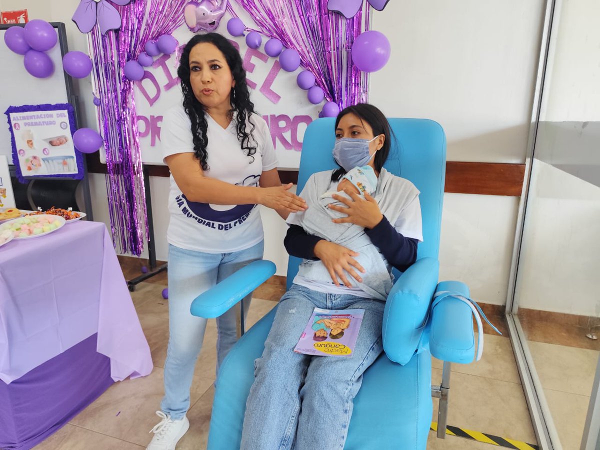 HGeneralMacas's tweet photo. ElNuevoEcuador | En el @HGeneralMacas🏥 cuidamos a los niños prematuros con atención especializada y seguimiento médico a largo plazo. Aplicamos el método mamá canguro👩🏼‍🍼, fortaleciendo el vínculo piel con piel entre madre e hijo, brindando atención de calidad para toda la familia https://t.co/MMrPNtoI9h