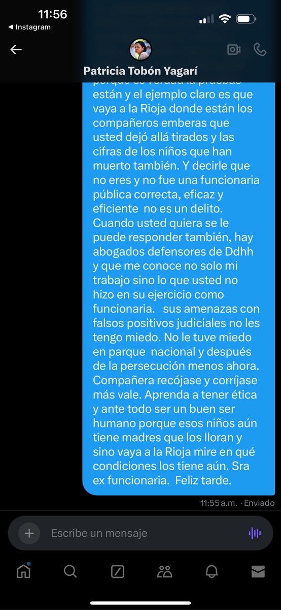 violeth86's tweet image. En Colombia hay prácticas viejas pero vigentes, la intimidación,a los defensores de DDHH. Sin embargo no les tenemos miedo pq sabemos lo q hizo @PTobonYagari cuando era funcionara y siempre diré la verdad,sino mire cómo están en #Rioja @LuzQueragama y demás @ONU_es @UN_HRC