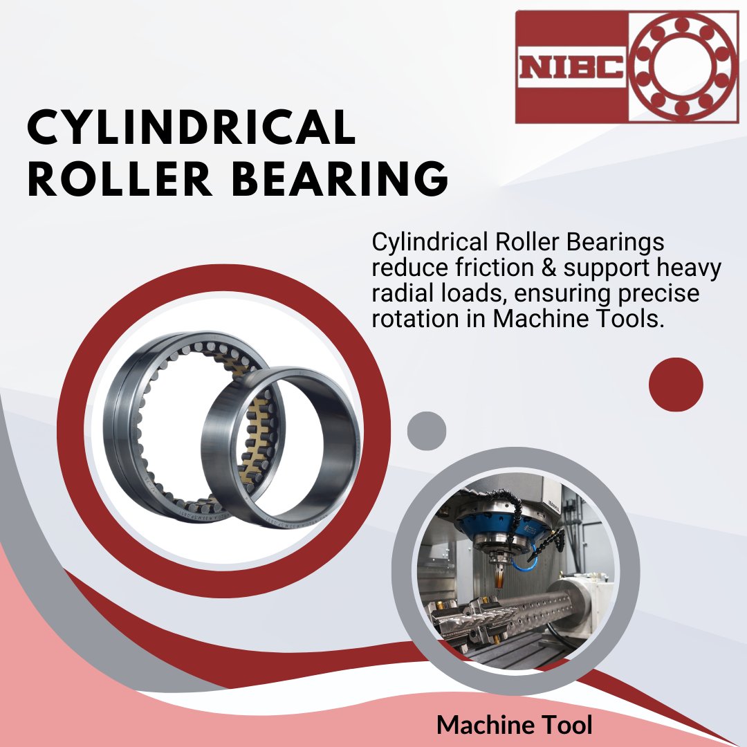 IbcNrb's tweet photo. NRB-IBC Bearings Pvt Ltd Cylindrical Roller Bearings ensure high load capacity and precise performance.

To discover
write to marketing@nibc.in
Website https://t.co/MzwQ6qhV08

#NRBIBCBearings #CylindricalRollerBearings  #BearingInnovation #Beindian #Beindian https://t.co/yqRXjU4BQg