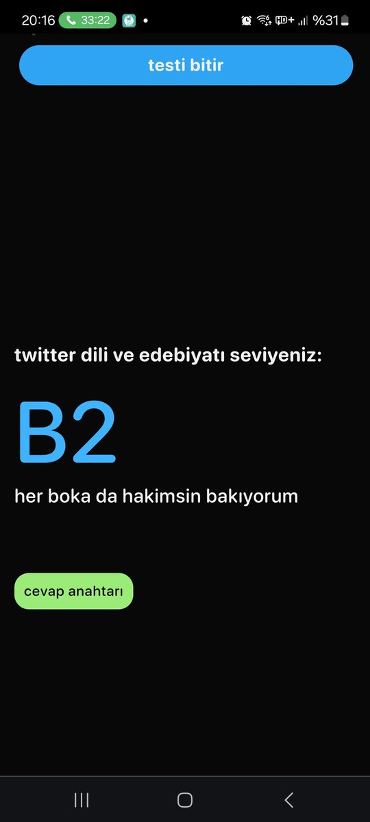 C1 çıkarım diyordum😐
