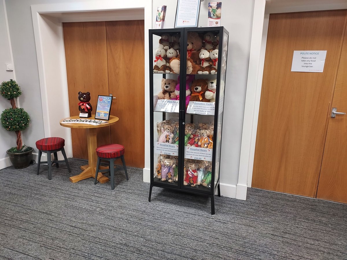 New TLC Charity Display cabinet installed in Bridgend Masonic Hall