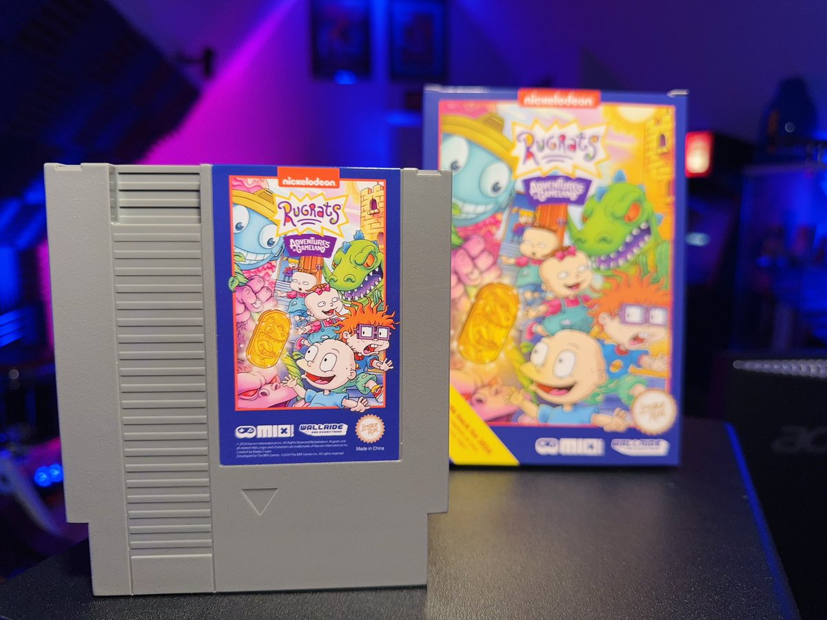 A baby's gotta do what a baby's gotta do, so we'll be crawling through Rugrats on the NES LIVE today (11/19) at 6:30pm CST over on YouTube! 🍼

🔗 youtube.com/live/5geb3cCl0…