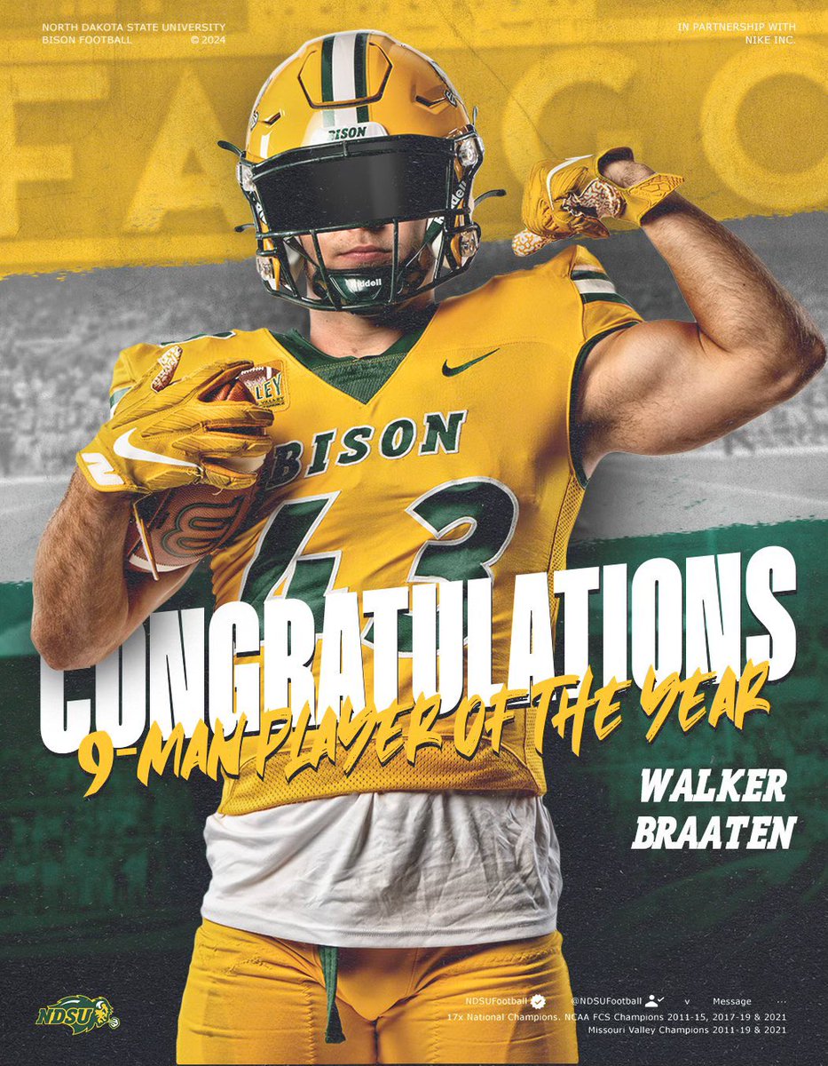 Thank you! <a href="/NDSUfootball/">NDSU Football</a>