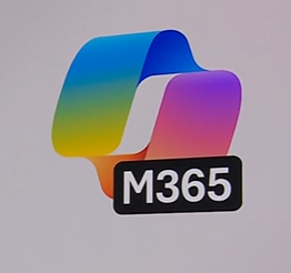 Going all in on #Copilot at #MSIgnite. Blending the M365 and Copilot icons into one: