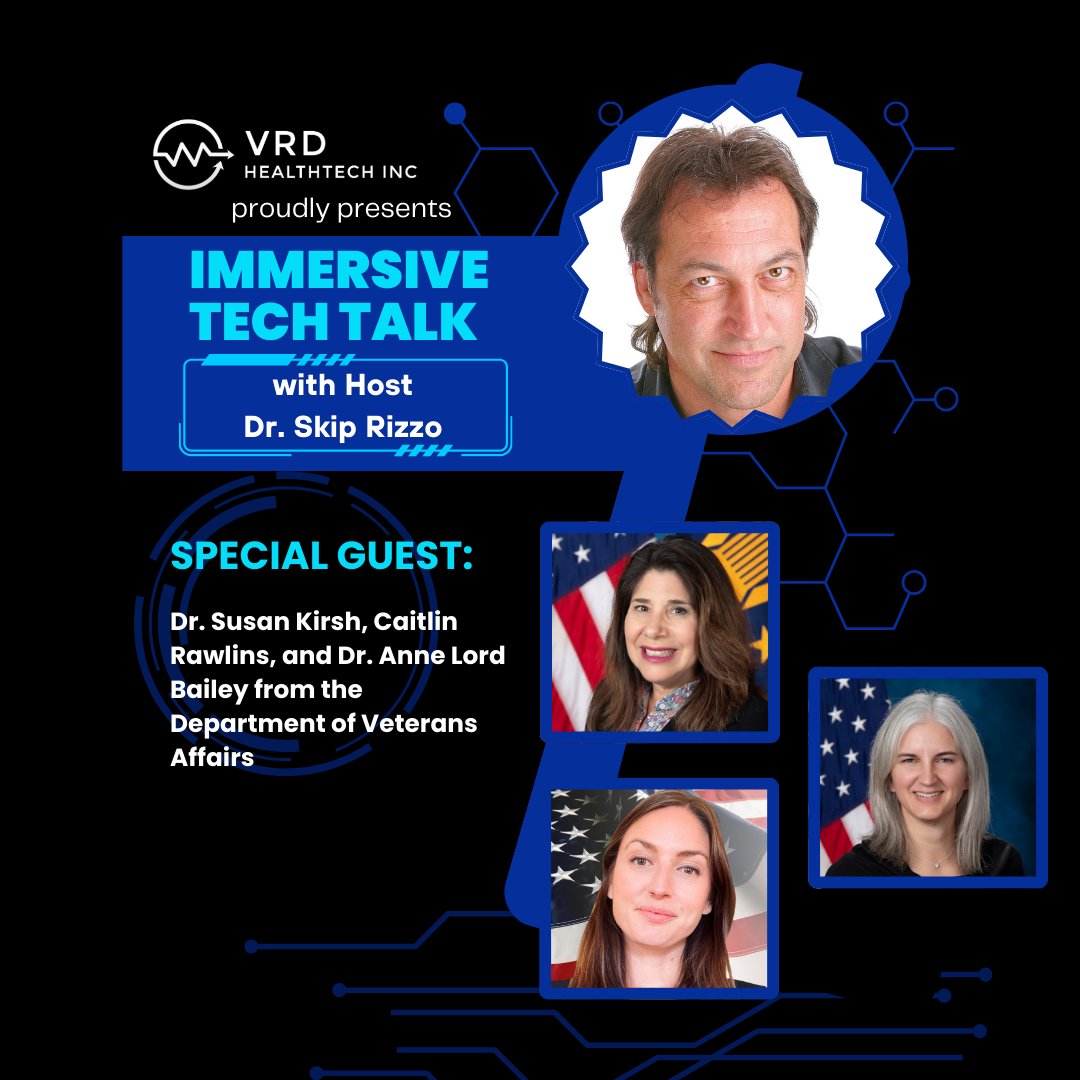 Join us for our next episode on Tuesday November 26th at 9:30 AM Pacific, featuring special guests from the US Department of Veterans Affairs. Register here: zurl.co/iG9s .

#HeadsInHeadsets #VADayInTheLife #ExploreVA #HonoringVets #VAResearch #VAMentalHealth #vr