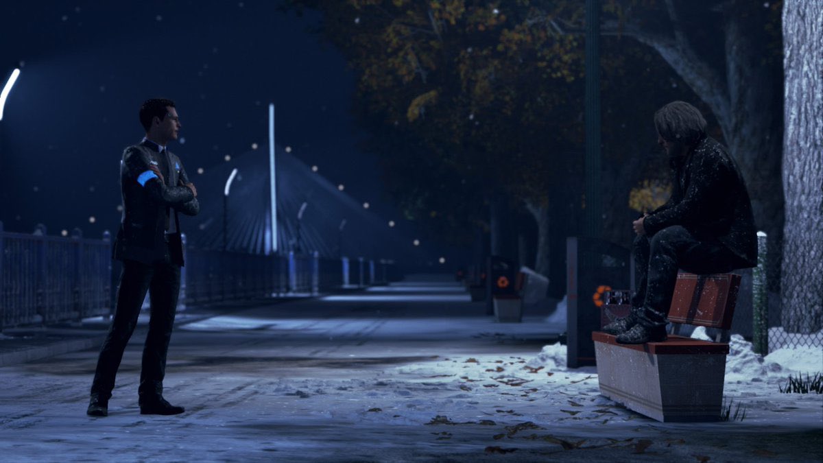 str4wbrryy's tweet photo. @Cluffalo Im ngl i thought it was about this scene from Detroit become human https://t.co/0m4FlWW9q9