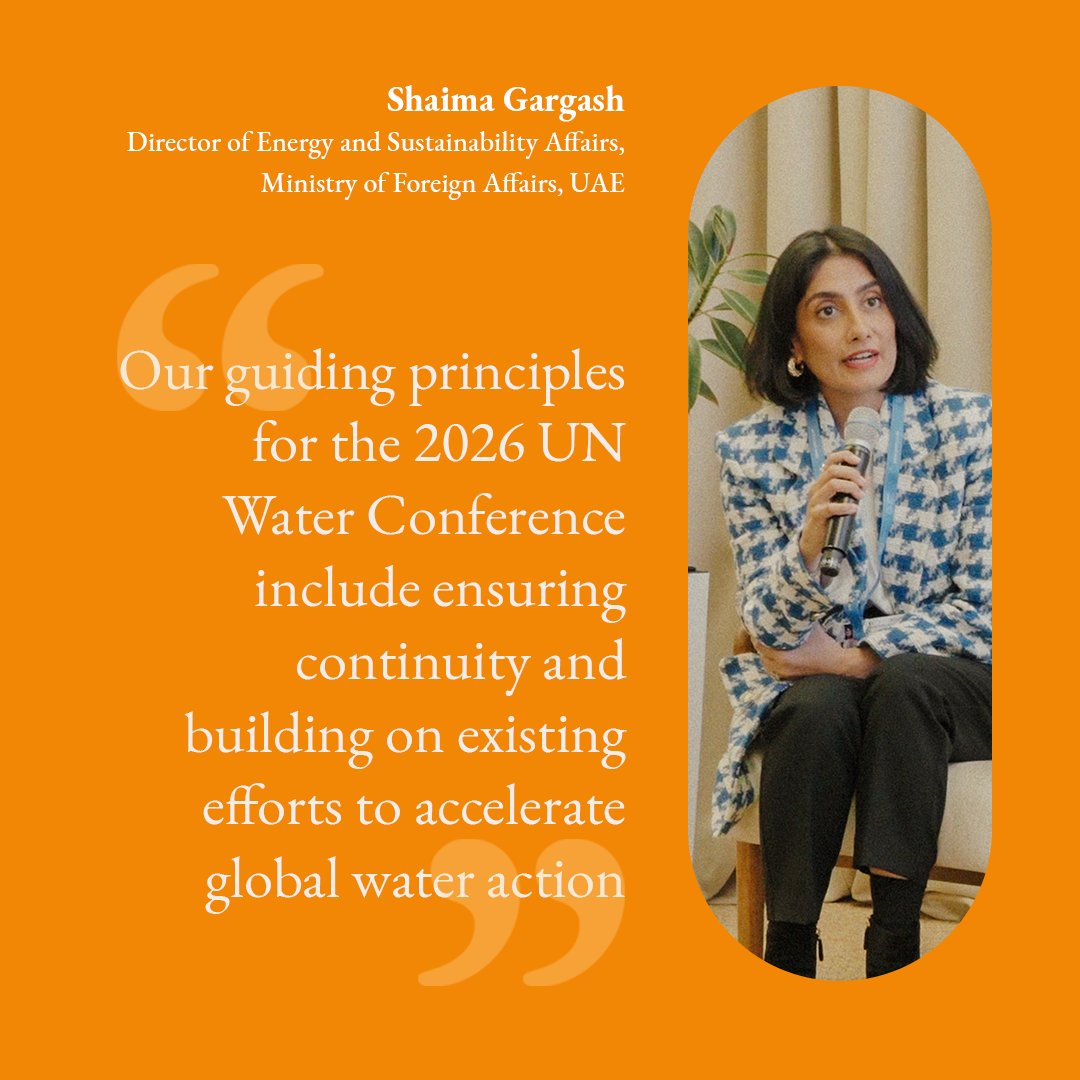 UAEClimate's tweet photo. Together, the UAE and Senegal are forging a path to strengthen water resiliency through collaboration and innovation.

@mofauae

#UAEClimate #AcceleratingActionTogether #COP29Azerbaijan #WaterResilience #SDG6 https://t.co/IichFe042p