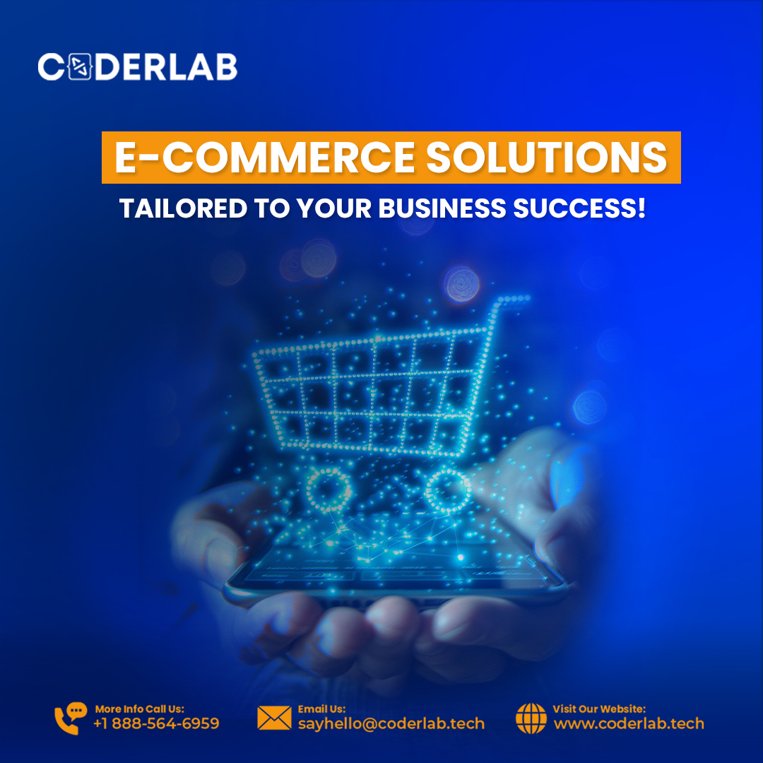 coderlabtech's tweet image. 🚀 Unlock Your Business Potential with Expert E-Commerce Solutions! In today’s fast-paced digital world, having the right e-commerce platform can make all the difference.
#ECommerceSolutions #Coderlab #BusinessGrowth #OnlineStore #DigitalTransformation #CustomDevelopment