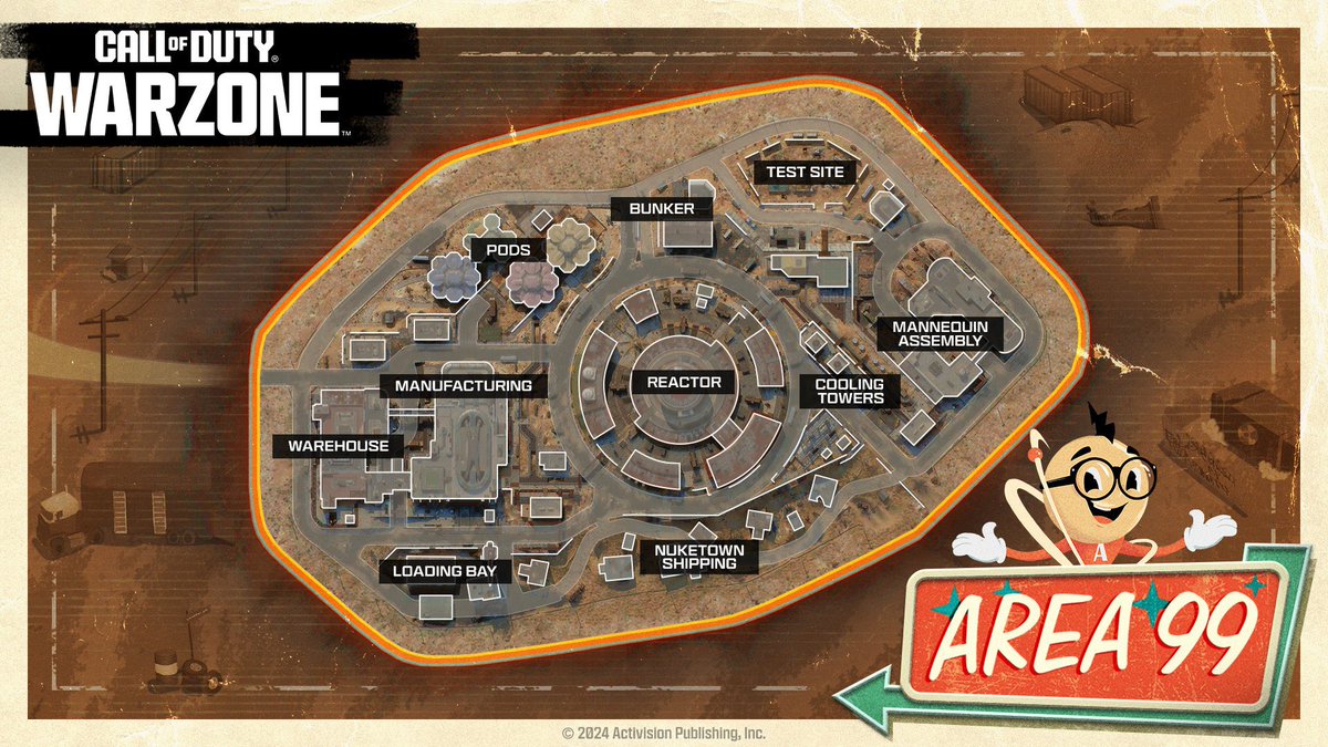ModernWarzone's tweet image. I’ve seen a lot of conflicting opinions on the new Warzone map Area 99. 

What do you think of it?