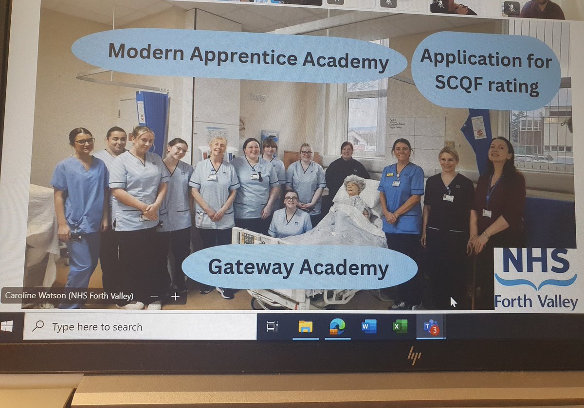 🎓🥳<a href="/caz2010/">Caroline Watson</a> representing <a href="/NHSForthValley/">NHS Forth Valley</a> at NES workshop today ... showing off PDU's HCSW Academy and Modern Apprentice work. 🥳🎓
<a href="/Dodd68Fra/">Frances Dodd</a> <a href="/Marissa10044115/">Marissa Parker</a> <a href="/MackayNoelle/">Noelle Mackay</a>