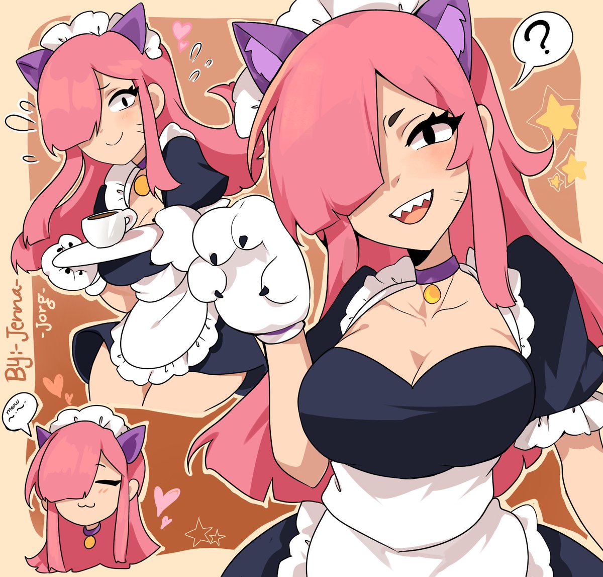 Maid colette🩷✨
#BrawlStarscolette #BrawlStars #BrawlStarsArt