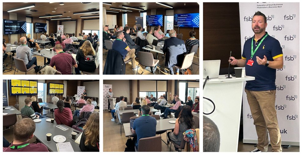 Rob Basini FSB (@fsbsouthwales) on Twitter photo 📝 Event Summary: #CardiffUniSmallBusinessNetworking📝
Last week, attendees at this event to connect in person and hear from Andy Dodge (@cyberhwb) & Miles Courtney-Thomas (<a href="/customer_start/">CustomerStart</a>)
If you missed out, check out our upcoming events in Wales: 🔗 go.fsb.org.uk/3Nkbr4X 📝 Event Summary: #CardiffUniSmallBusinessNetworking📝
Last week, attendees at this event to connect in person and hear from Andy Dodge (@cyberhwb) & Miles Courtney-Thomas (<a href="/customer_start/">CustomerStart</a>)
If you missed out, check out our upcoming events in Wales: 🔗 go.fsb.org.uk/3Nkbr4X