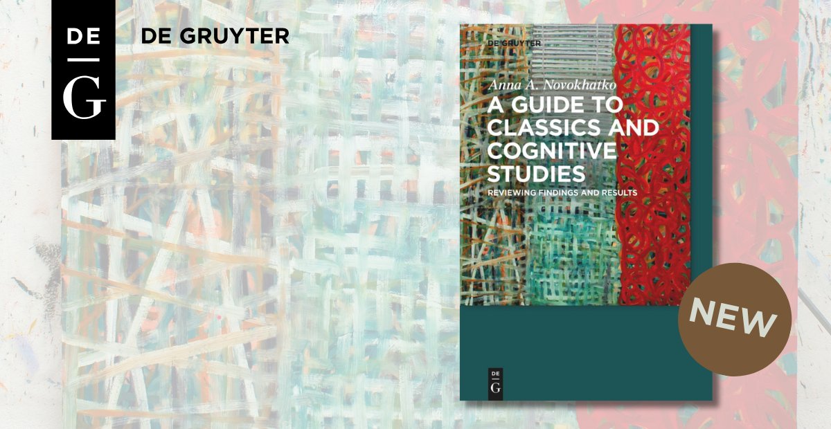 De Gruyter Classics ➡️ Facebook (@dg_classics) on Twitter photo Readers of this new book by Anna A. Novokhatko (<a href="/AnnaNovokhatko/">Anna Novokhatko</a>) receive an overview of the main perspectives in the fruitful collaboration between #Classics and #CognitiveStudies and is intended as a stocktaking of various branches of Classics.
👉 degruyter.com/document/isbn/… Readers of this new book by Anna A. Novokhatko (<a href="/AnnaNovokhatko/">Anna Novokhatko</a>) receive an overview of the main perspectives in the fruitful collaboration between #Classics and #CognitiveStudies and is intended as a stocktaking of various branches of Classics.
👉 degruyter.com/document/isbn/…