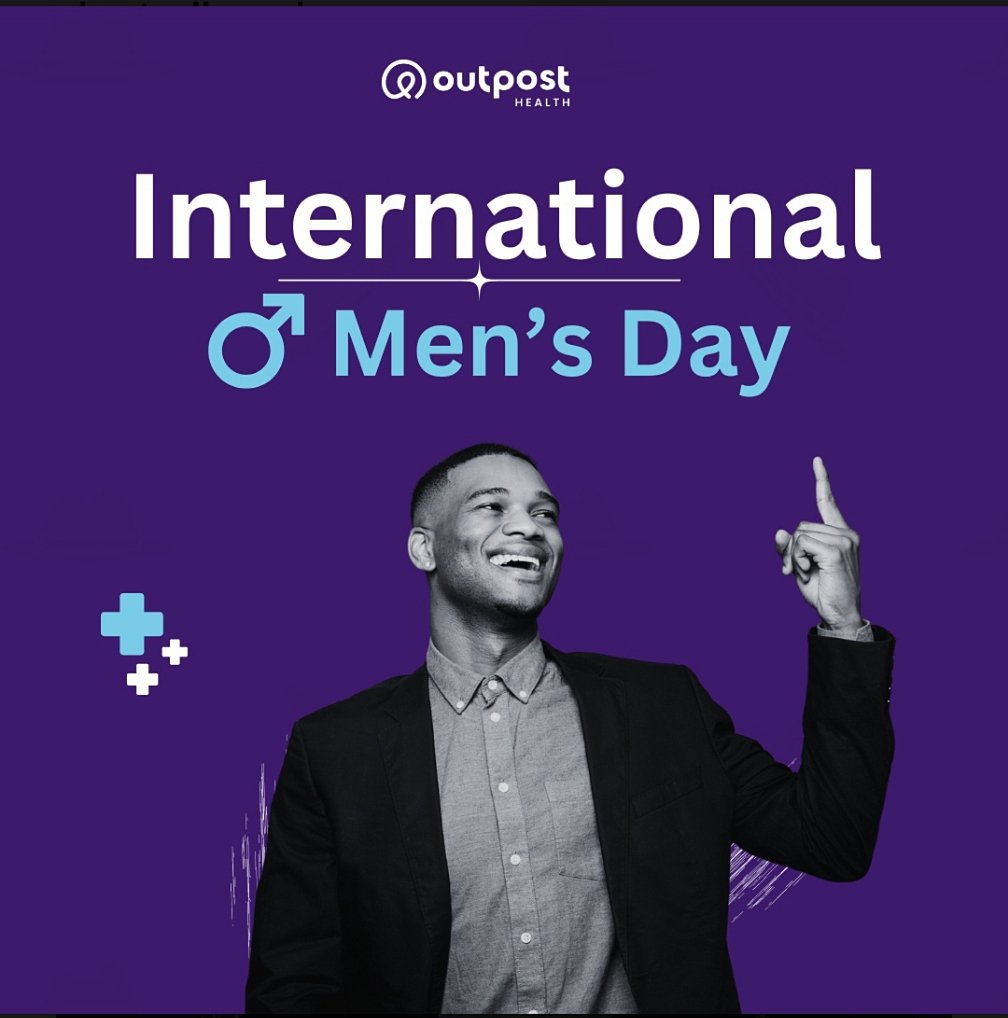 OutpostHealth's tweet image. Happy International Men’s Day! 💙 

On this day, we honor the vital role men play in families, communities, and the world.

This year’s theme reminds us to focus on men’s health and well-being, both physically and mentally.

🏥 Health Tips for Men

1️⃣. Visit Your Doctor…