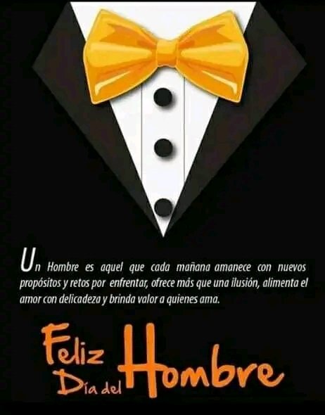 MLacubanisima's tweet photo. Felicidades para todos los hombres en su día. https://t.co/ikWeG8h2nD