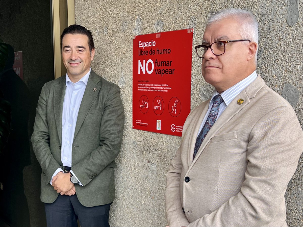 infouex's tweet photo. 🚭 La Universidad de Extremadura se une a la red de Espacios Sin Humo de la @contracancerEs 💚
🎓 La iniciativa llegará a 18 centros universitarios:
🌟 Un paso más hacia entornos saludables para todos #EspaciosSinHumo
https://t.co/FaVBffvFEX https://t.co/YhpujwCCbq
