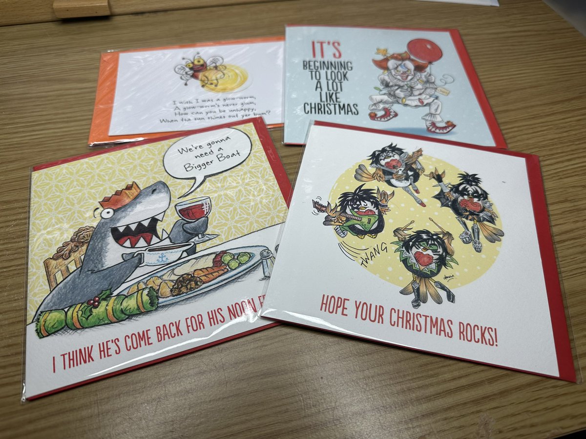 Thank you to <a href="/dippyfishcards/">Dippyfishcards</a> for the smile this morning. They’ve arrived 👍 Super quality, super funny and super quick. Highly recommended - great cards for the ones you love (and even the ones you don’t so much) 👍