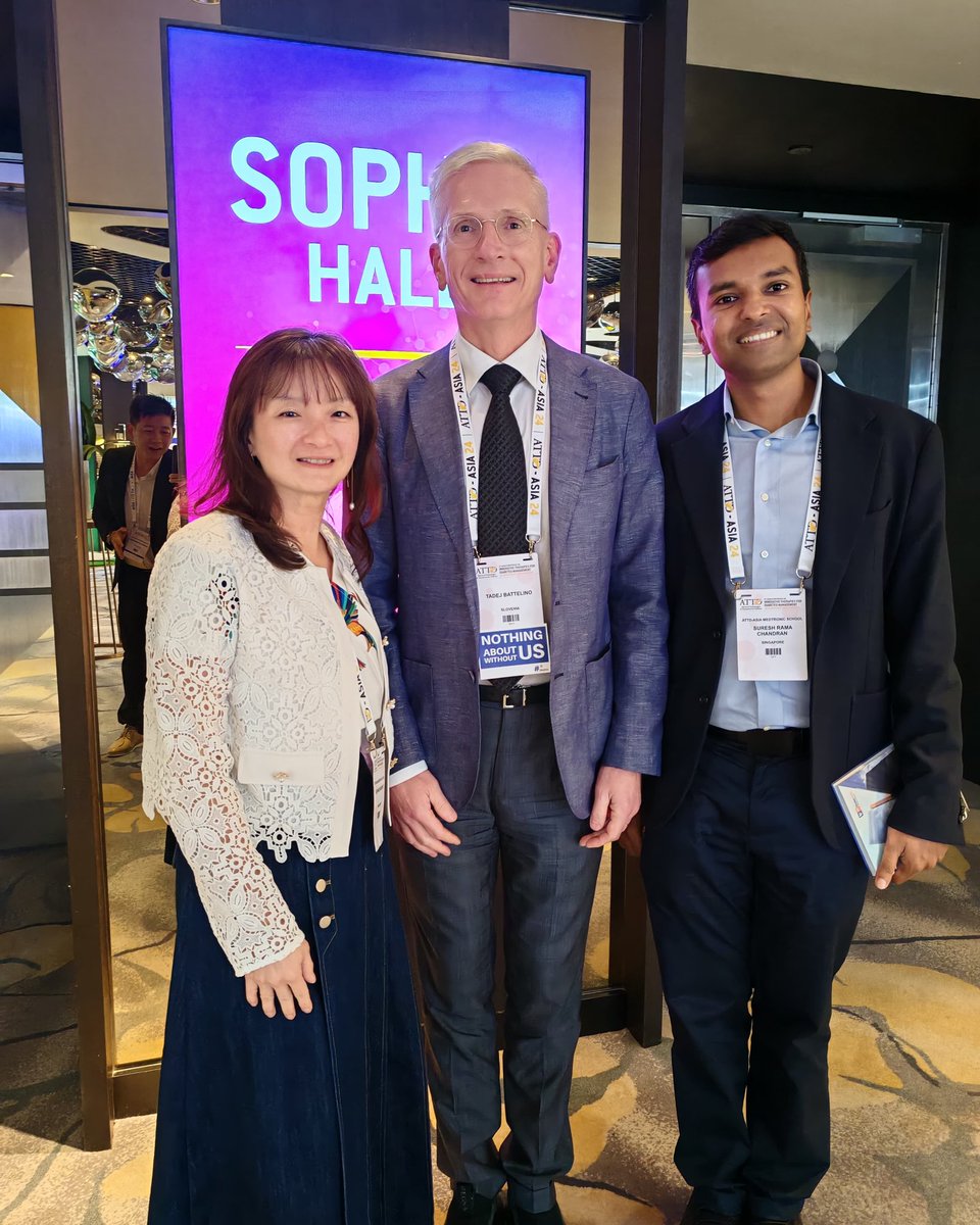 drsureshrc's tweet photo. Fantastic initial 2 days at the first #ATTDAsia24 in #Singapore. True to its mission, ATTD is an avenue for all stakeholders to come together and improve #diabetescare globally. @daphslgardner @TBattelino https://t.co/azYiSHgAfQ