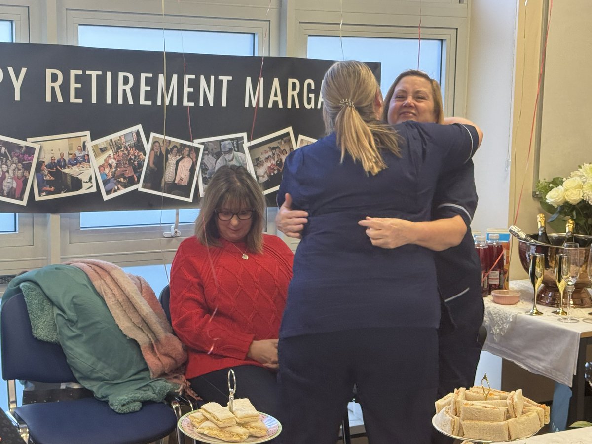 Jim Ruddy (@jpr_dr) on Twitter photo A sad day <a href="/UHMonklands/">University Hospital Monklands</a>.The retirement of our superb colleague SCN Margaret Harkins. You will be missed by everyone in ICU and UHM.
Good luck for the future 👏🏻👏🏻🙌🏻🙌🏻<a href="/Margare18631371/">Margaret Harkins</a> <a href="/RoryMackenzie8/">RoryMack</a> <a href="/sanj1629/">Sanj</a> <a href="/BauldFiona/">Fiona Bauld</a> A sad day <a href="/UHMonklands/">University Hospital Monklands</a>.The retirement of our superb colleague SCN Margaret Harkins. You will be missed by everyone in ICU and UHM.
Good luck for the future 👏🏻👏🏻🙌🏻🙌🏻<a href="/Margare18631371/">Margaret Harkins</a> <a href="/RoryMackenzie8/">RoryMack</a> <a href="/sanj1629/">Sanj</a> <a href="/BauldFiona/">Fiona Bauld</a>