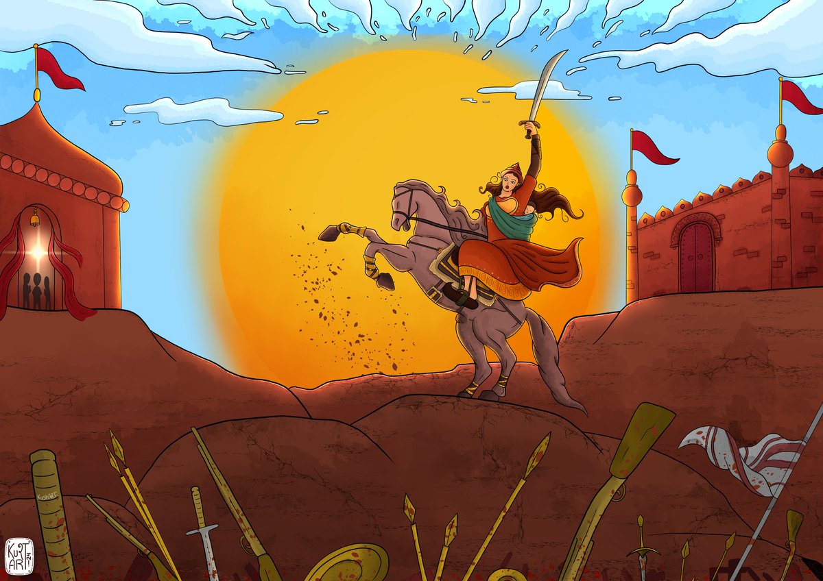 The Queen of Jhansi and the epitome of courage and bravery. Remember #jhansikirani on her birth anniversary.