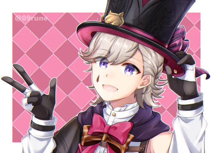 リネくん復刻記念の絵詰め合わせ(再掲) #GenshinImpact  #Lyney 
