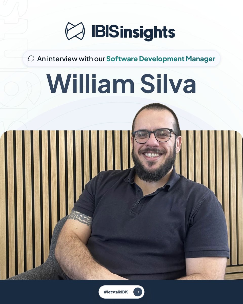 Curious about the minds behind IbisVision? 

Hear from our Lead Developer, William Silva, as he shares insights into our latest innovations and future plans ➡️ buff.ly/3YUhDon