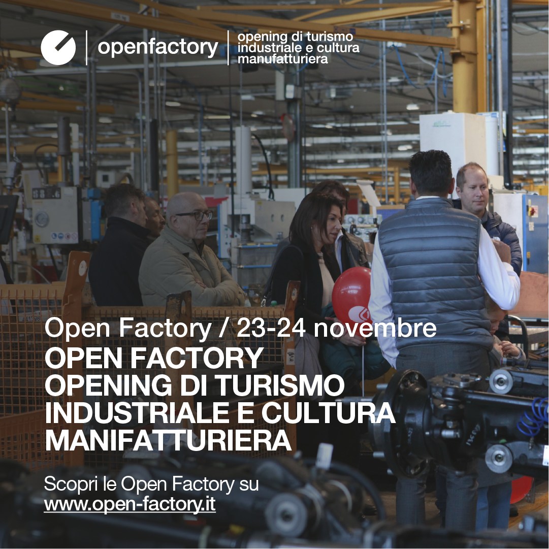OpenFactoryIT's tweet image. ❗ Sabato 23 e domenica 24 novembre avrà luogo la decima edizione di Open Factory: le fabbriche apriranno le loro porte per consentire ai visitatori di scoprire le imprese e i luoghi di lavoro made in Italy

Scopri le aziende e iscriviti open-factory.it

#OpenFactory