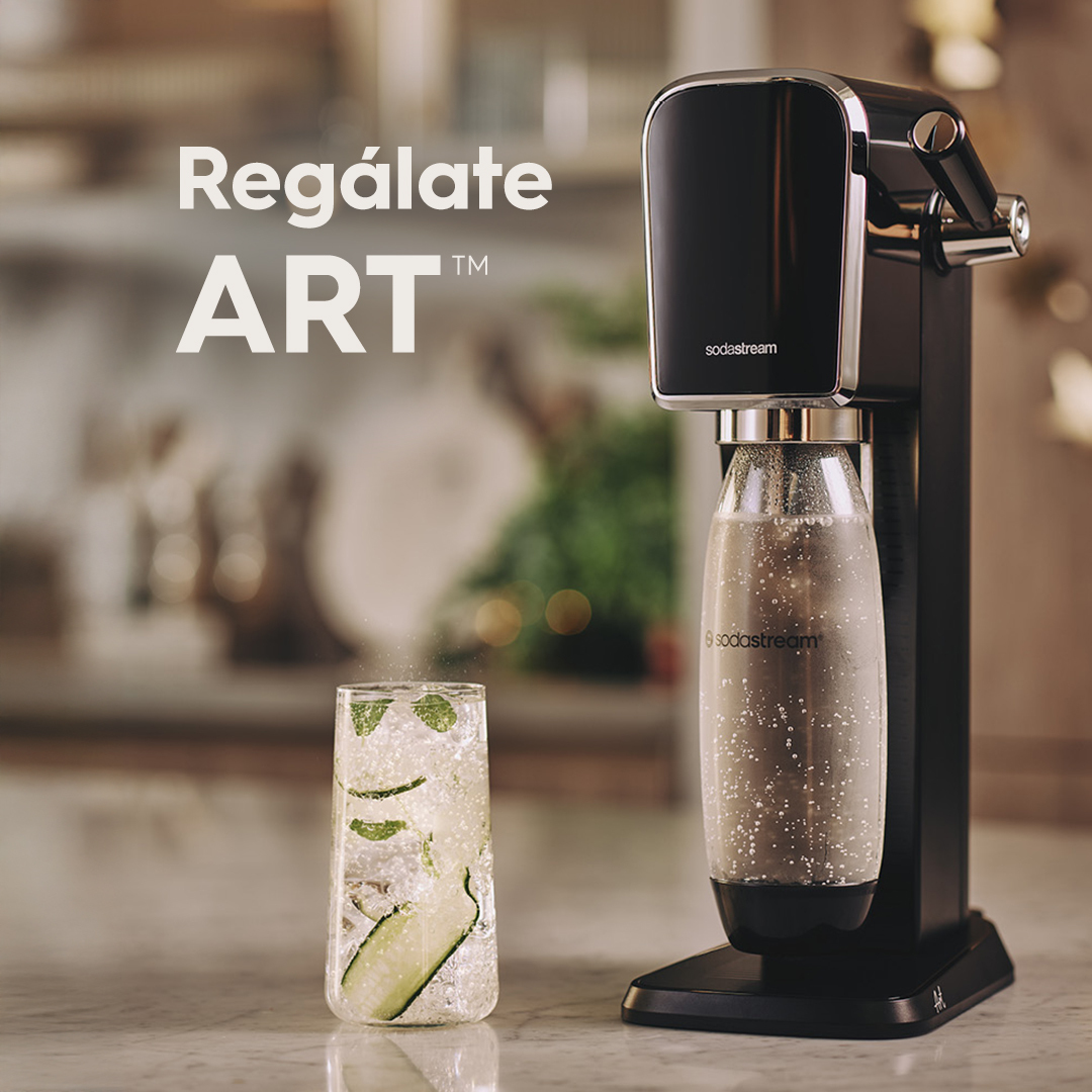 Te lo mereces y lo sabes. Es el momento de regalarte una Art. 😉​ #SodaStream #burbujas #Pepsi #7UP #Mirinda