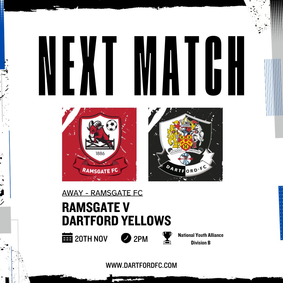 We have two Academy matches tomorrow 💪🏻

🔴 The Reds are away against Woking
🟡 The Yellows travel to Ramsgate

#FutureDarts