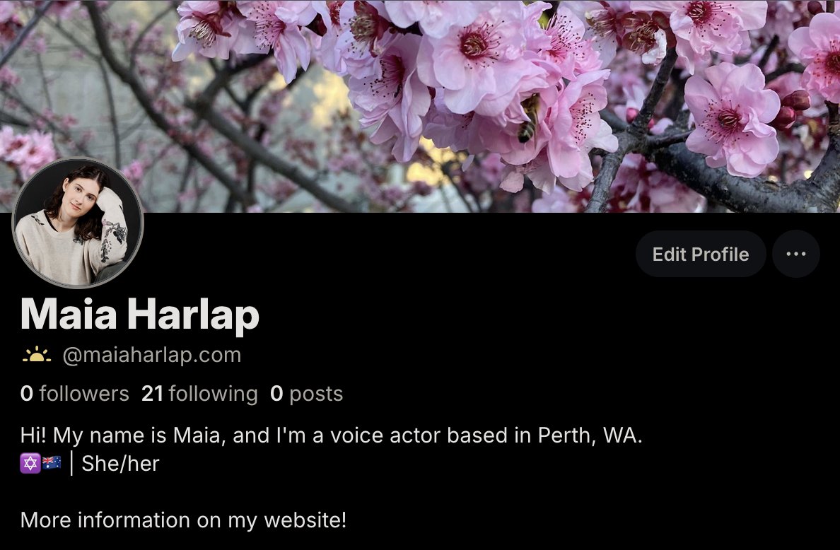 Finally made the jump to Bluesky—if I miss you, send me a follow!