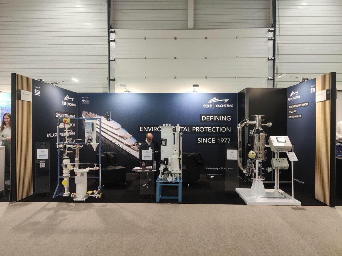 Meet us at #METSTRADE! Visit EPE | YACHTING on stand 9.316 this week to meet Dimitris Avdelopoulos, Managing Director, EPE and to learn more about our sustainable solutions for the yachting sector!

#METSTRADE #epeyachting #yachting #superyacht #environmentalprotection