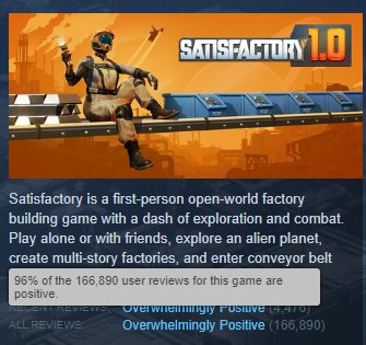 xanhisam's tweet photo. This! Not nominating it is criminal! Justice for @SatisfactoryAF https://t.co/yjG39Na3NA